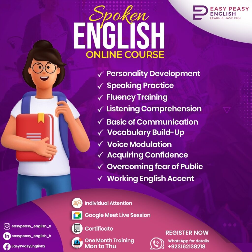 Online Spoken English Course Improve Your Fluency Today