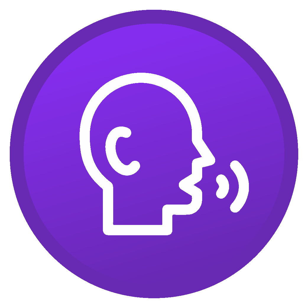 Speaking Icon